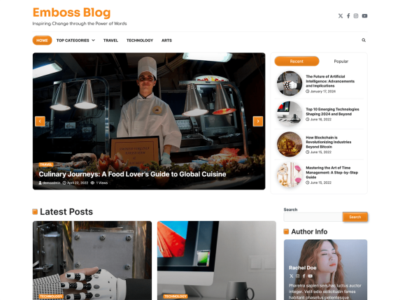 Emboss Blog